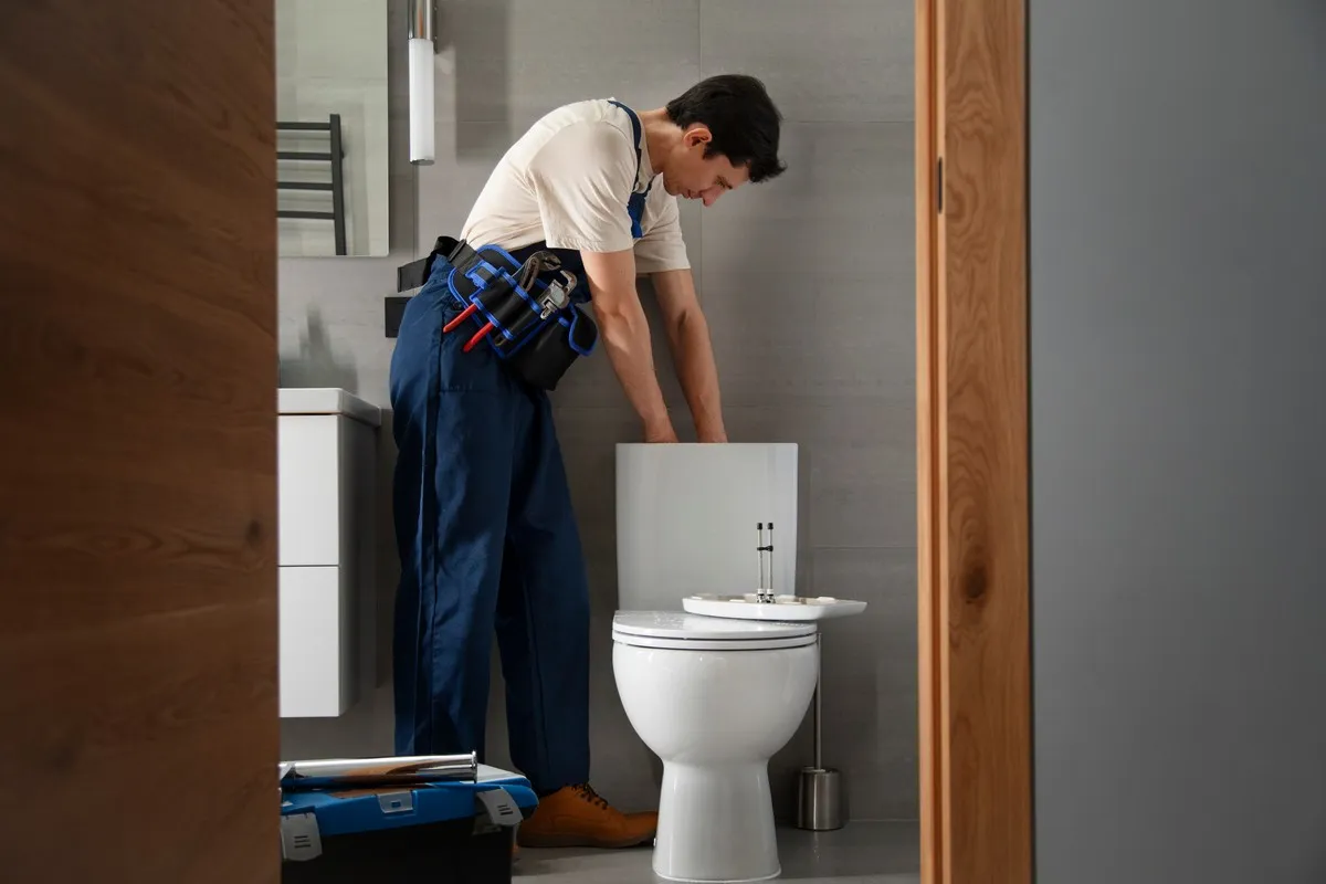 York District Plumbers York male-plumber-installation-toilet