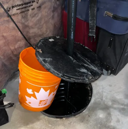 Sump pump installation service